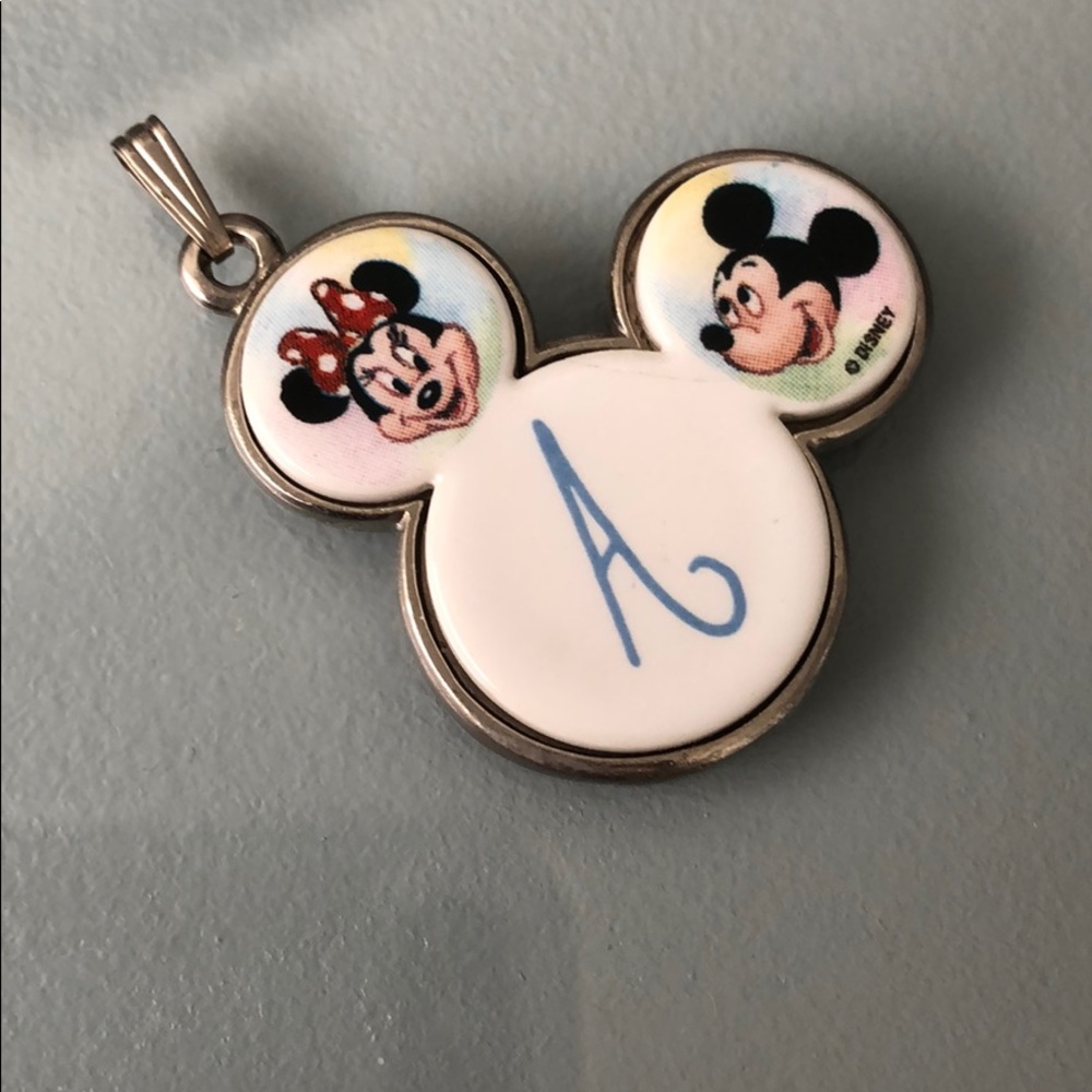 “A” Disney Necklace
Minnie and Mickey Pendant